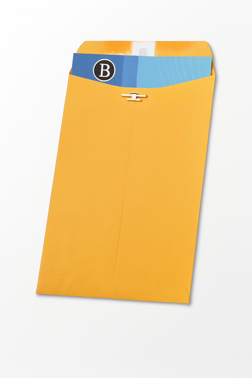 Envelope With Clasp